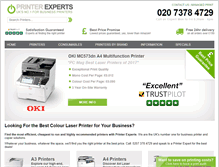 Tablet Screenshot of colour-laser-printers.co.uk